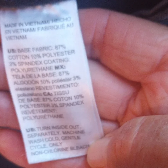 Chico's Navy With Splashs Of Black Jeans - Picture 7 of 13